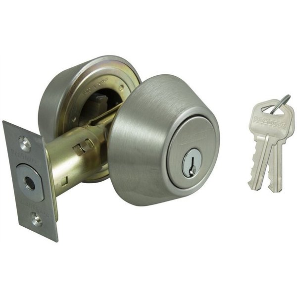 Prosource Deadbolt Double Cyl 6-Way S/S DB62V-PS